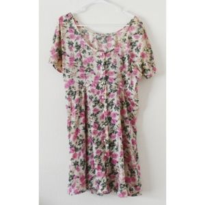 Vintage NC 17 Danielle Karen floral mini dress